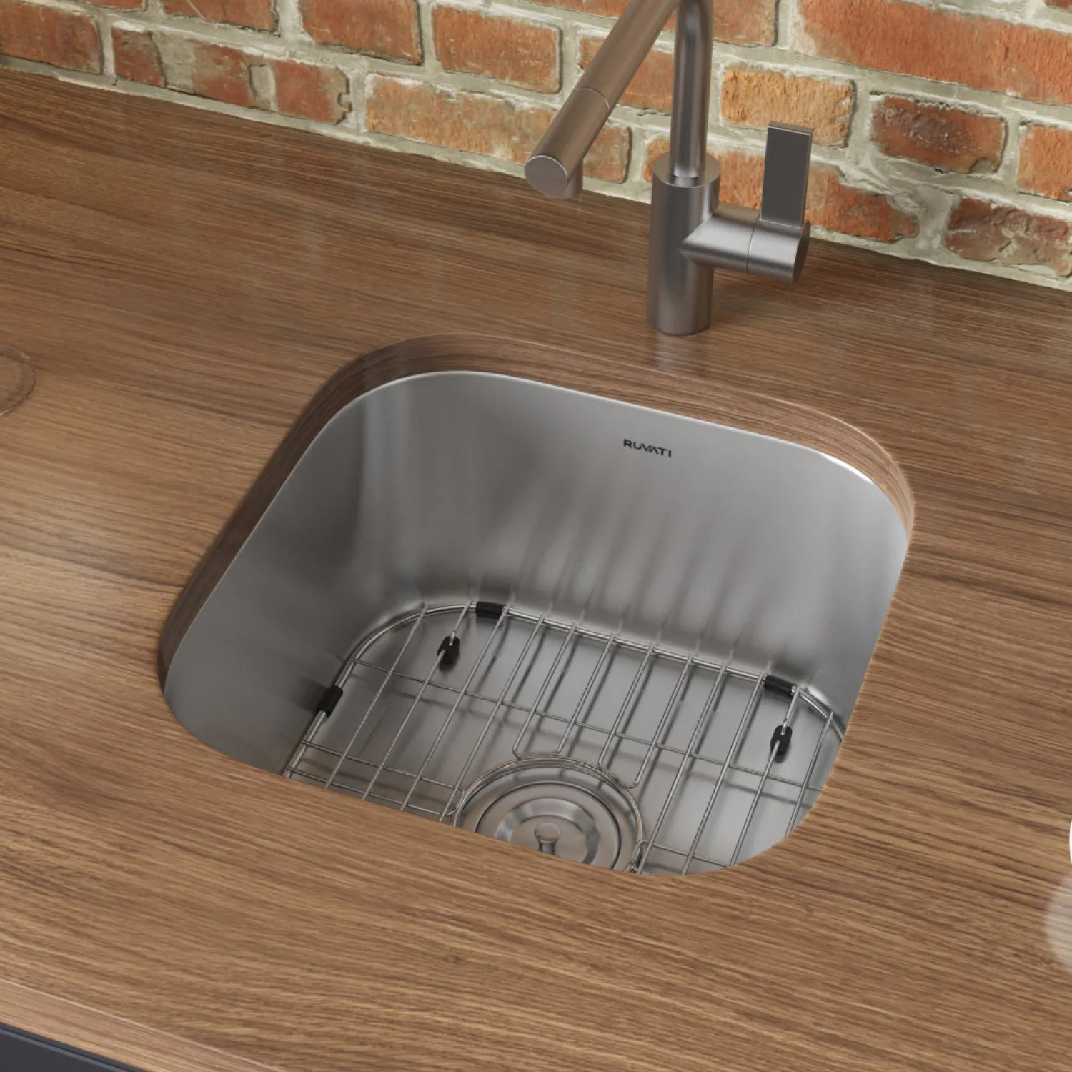 Online 16 x 16" Undermount 16 Gauge Stainless Steel Bar Prep Sink Sinks For Tight Spaces|Bar / Prep Sinks