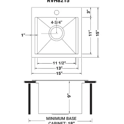 Clearance 15 x 15
