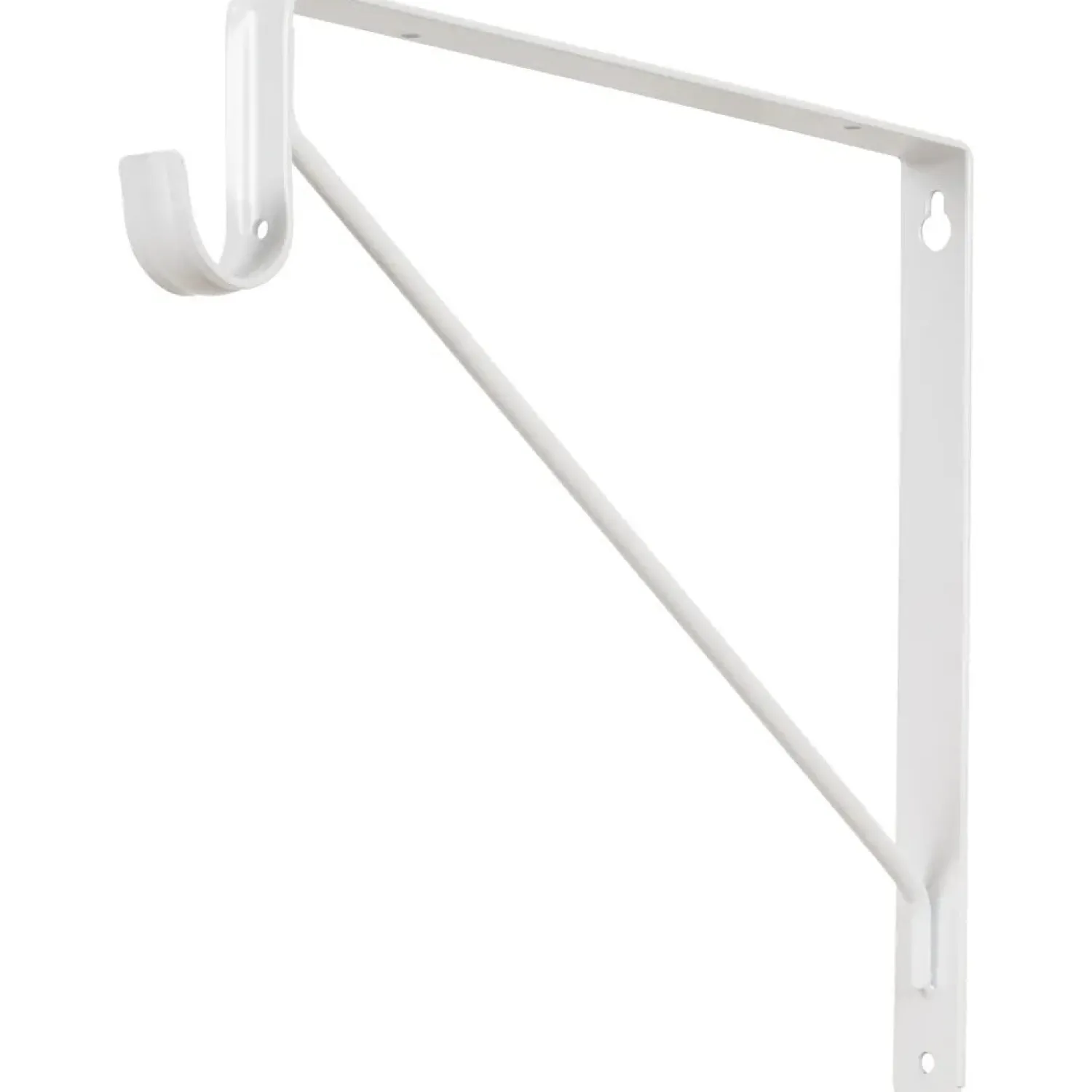 Clearance Shelf Bracket Support for Lighted Closet Rod Closet & Storage