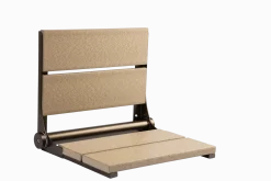 Clearance 18" Shower Seat with Bronze Frame Shower Seats