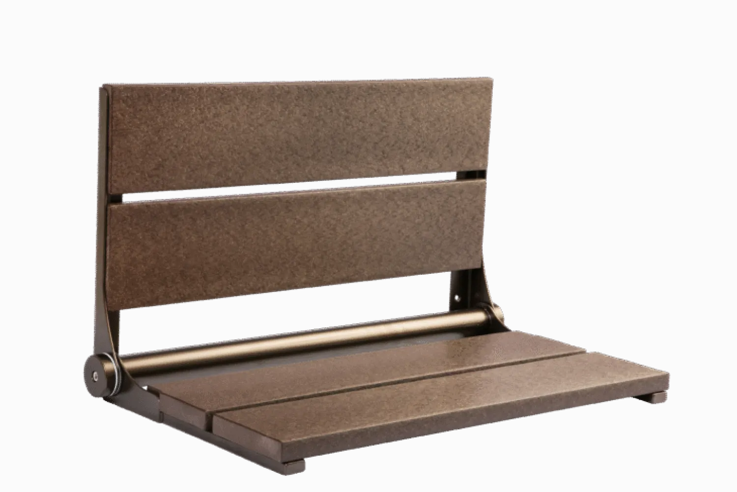 Clearance 26" Shower Seat with Bronze Frame Shower Seats