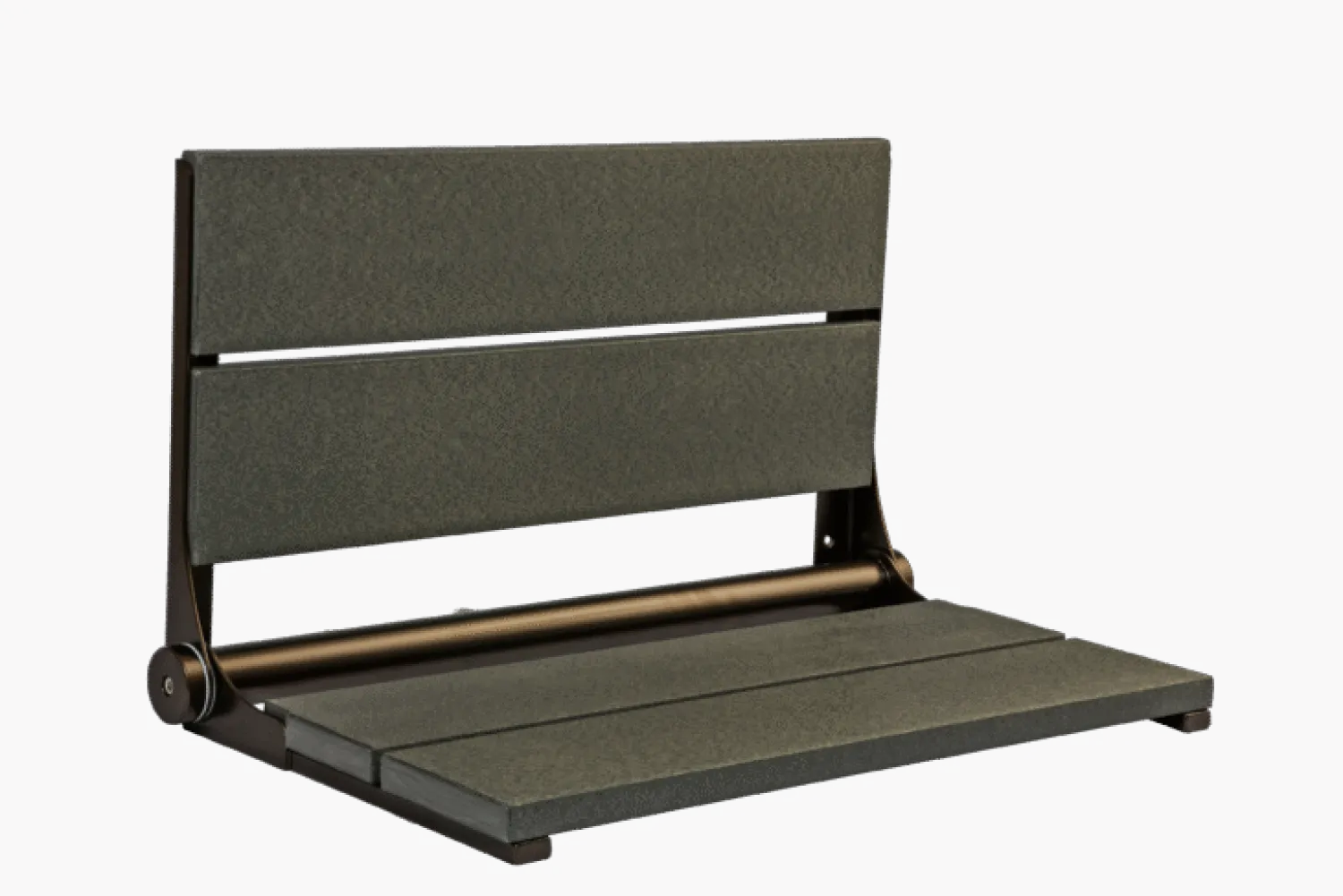 Clearance 26" Shower Seat with Bronze Frame Shower Seats