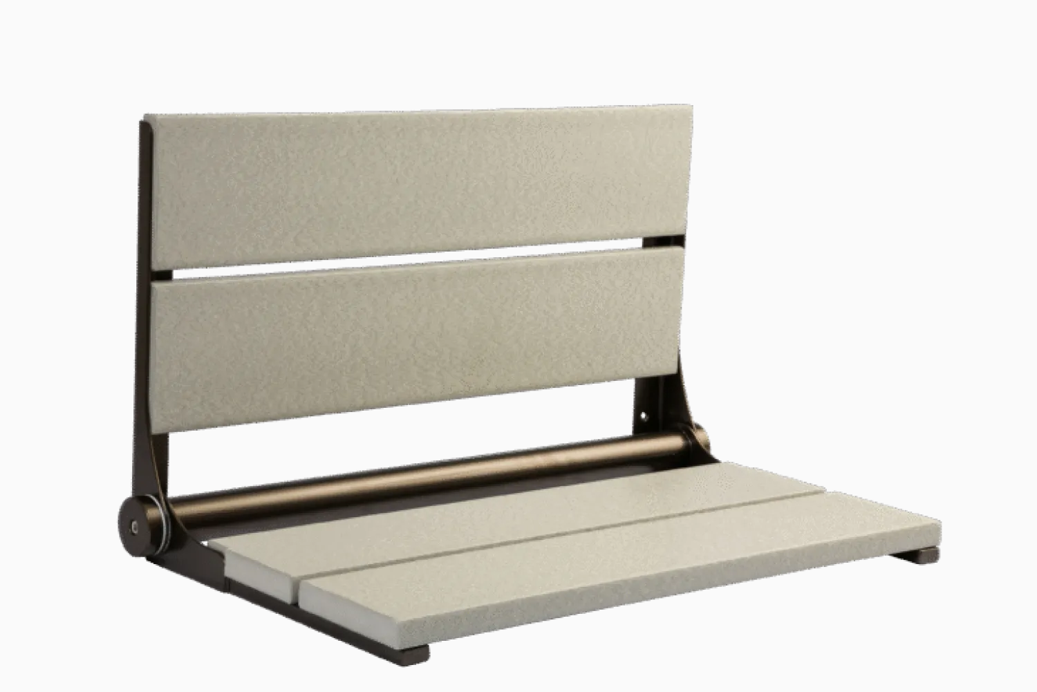 Clearance 26" Shower Seat with Bronze Frame Shower Seats
