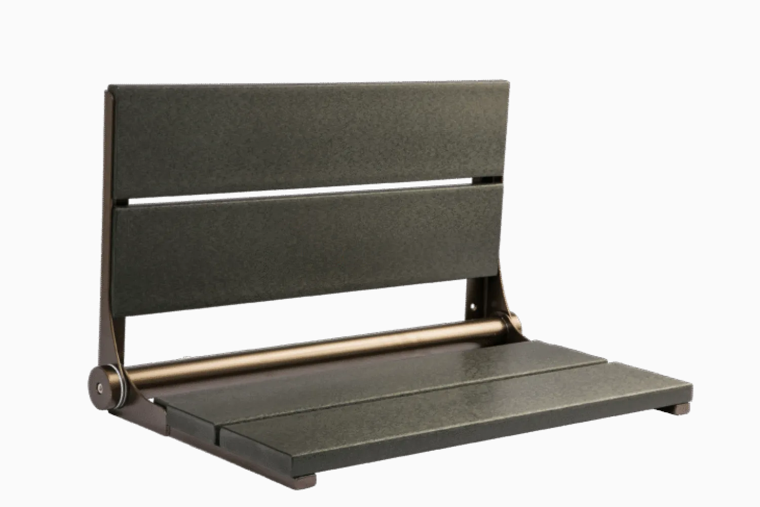 Clearance 26" Shower Seat with Bronze Frame Shower Seats