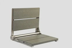 Best 18" Shower Seat with Brushed Frame Shower Seats