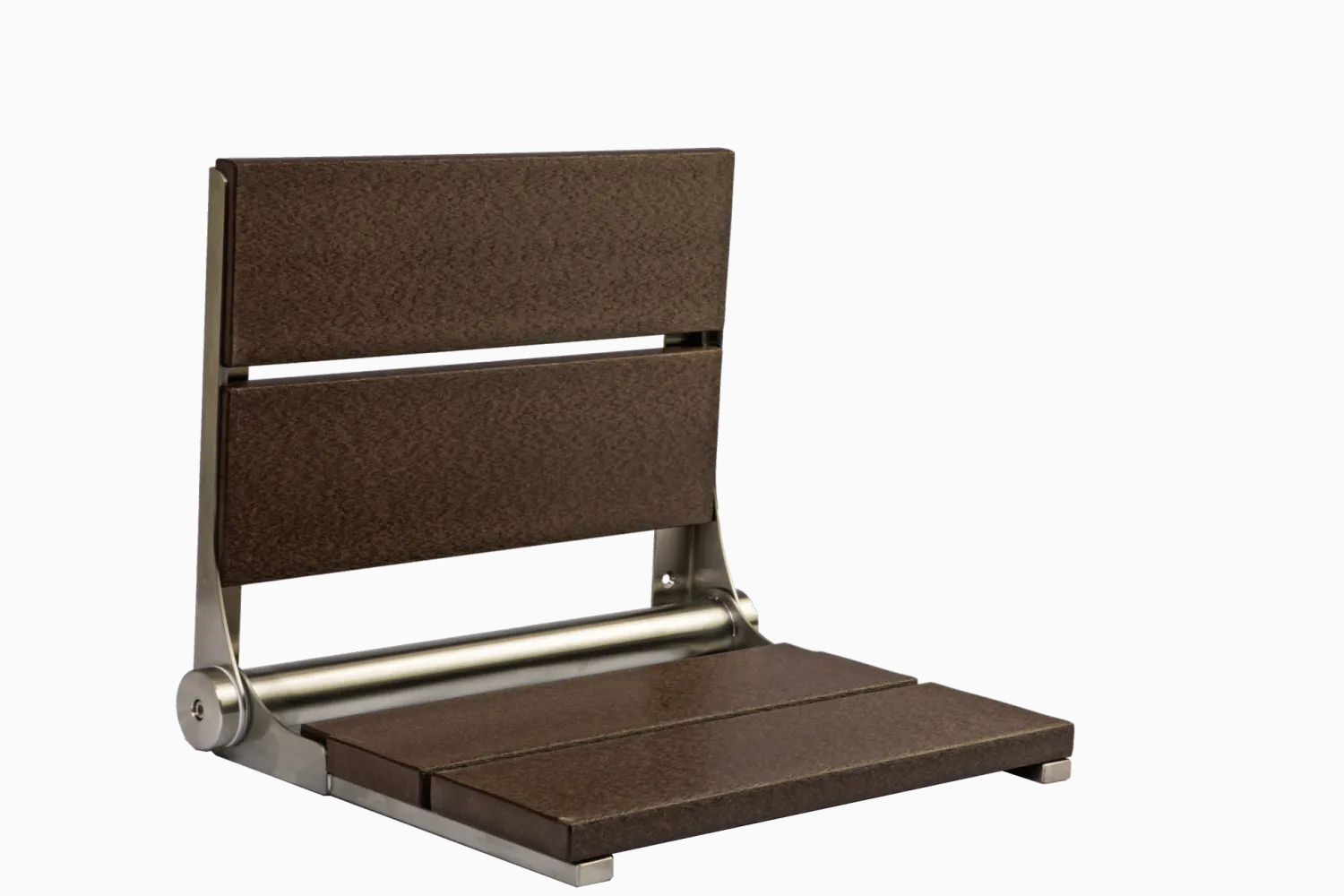 Best 18" Shower Seat with Brushed Frame Shower Seats