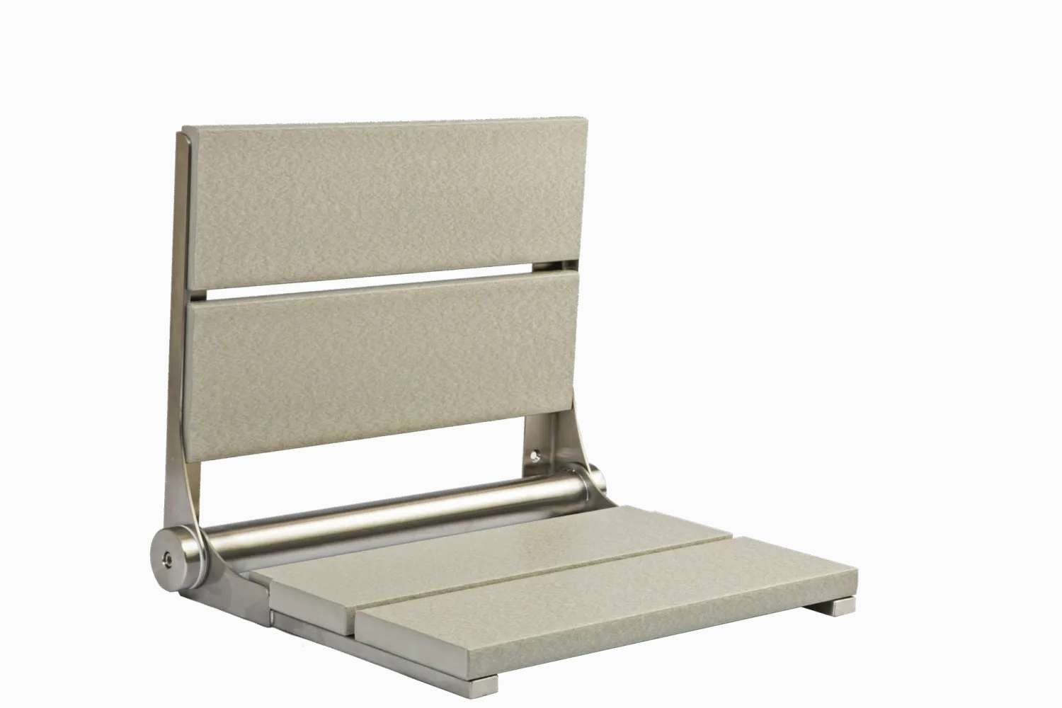 Best 18" Shower Seat with Brushed Frame Shower Seats