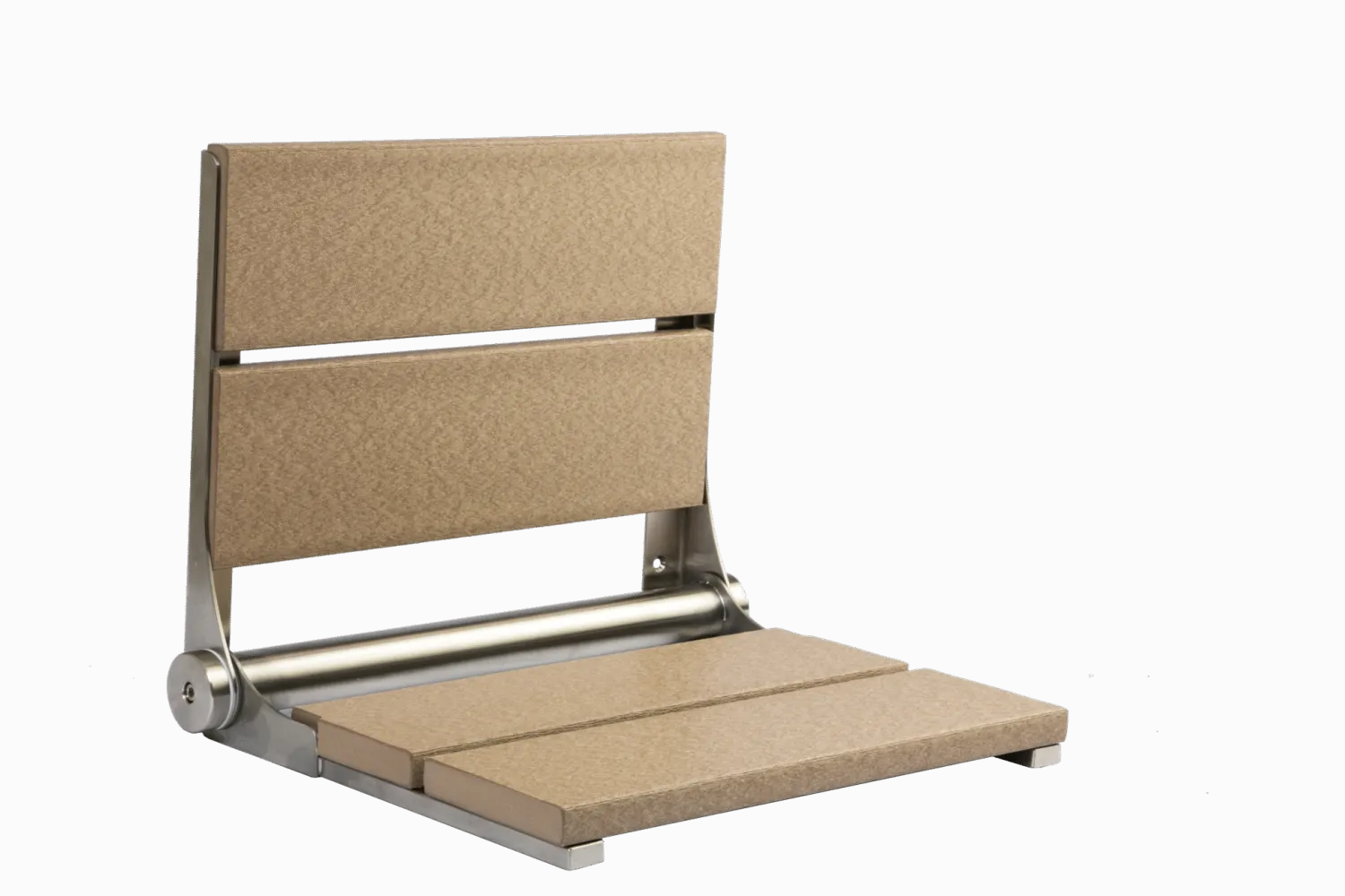 Best 18" Shower Seat with Brushed Frame Shower Seats