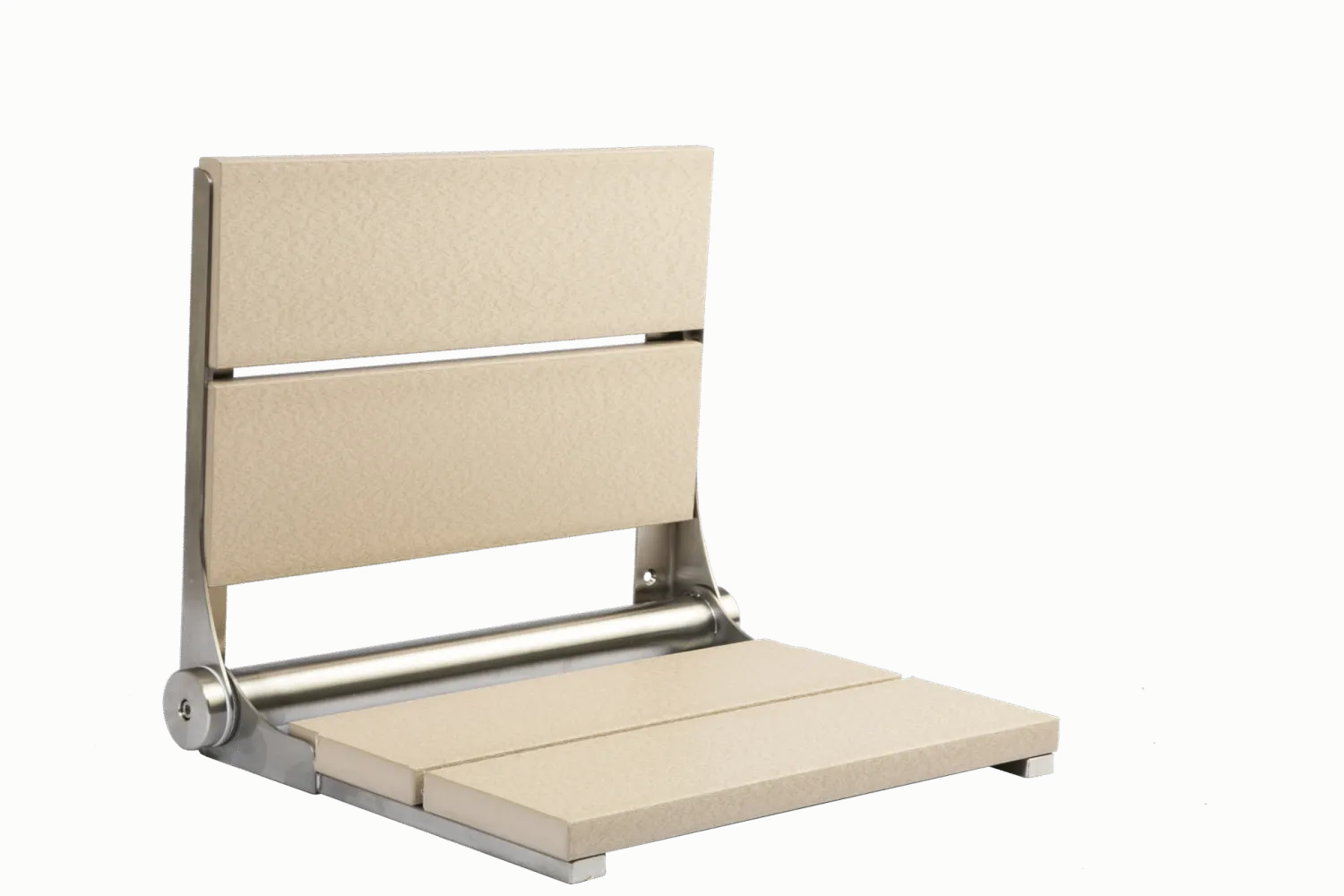 Best 18" Shower Seat with Brushed Frame Shower Seats