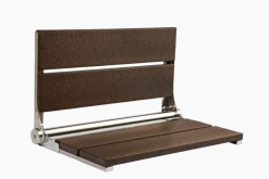 26" Shower Seat with Polished Frame Shower Seats