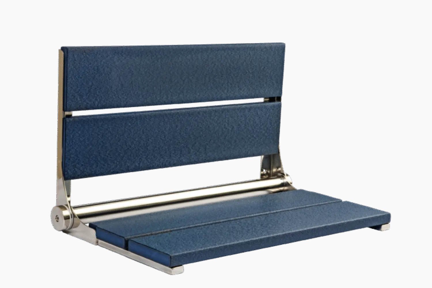 26" Shower Seat with Polished Frame Shower Seats