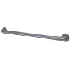 Outlet Silver Sage 24" Brass ADA Grab Bar in Brushed Nickel Grab Bars