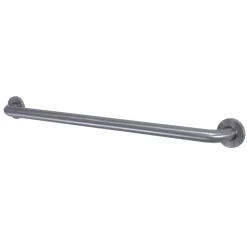 Outlet Silver Sage 24" Brass ADA Grab Bar in Brushed Nickel Grab Bars