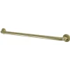 Hot Silver Sage 24" Brass ADA Grab Bar in Polished Brass Grab Bars