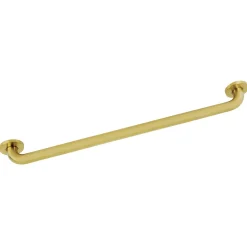 Sale Silver Sage 24" Brass ADA Grab Bar in Brushed Brass Grab Bars