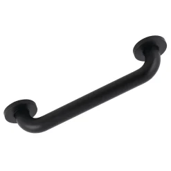 Hot Silver Sage 12" Brass ADA Grab Bar in Matte Black Grab Bars