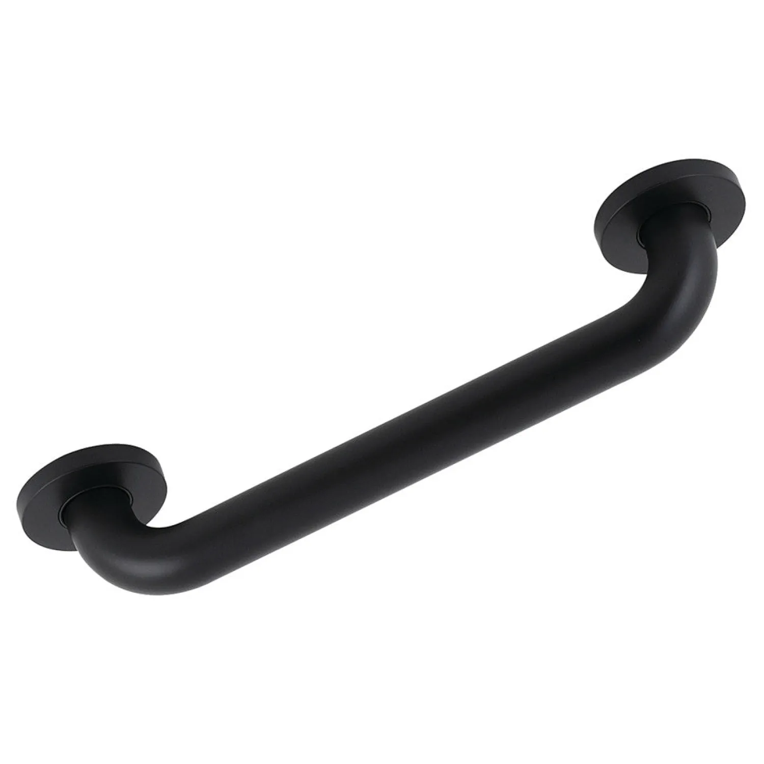 Hot Silver Sage 12" Brass ADA Grab Bar in Matte Black Grab Bars