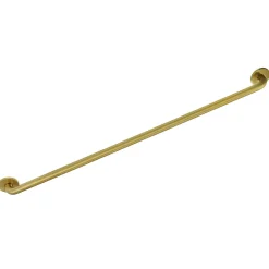Outlet Silver Sage 48" Brass ADA Grab Bar in Brushed Brass Grab Bars