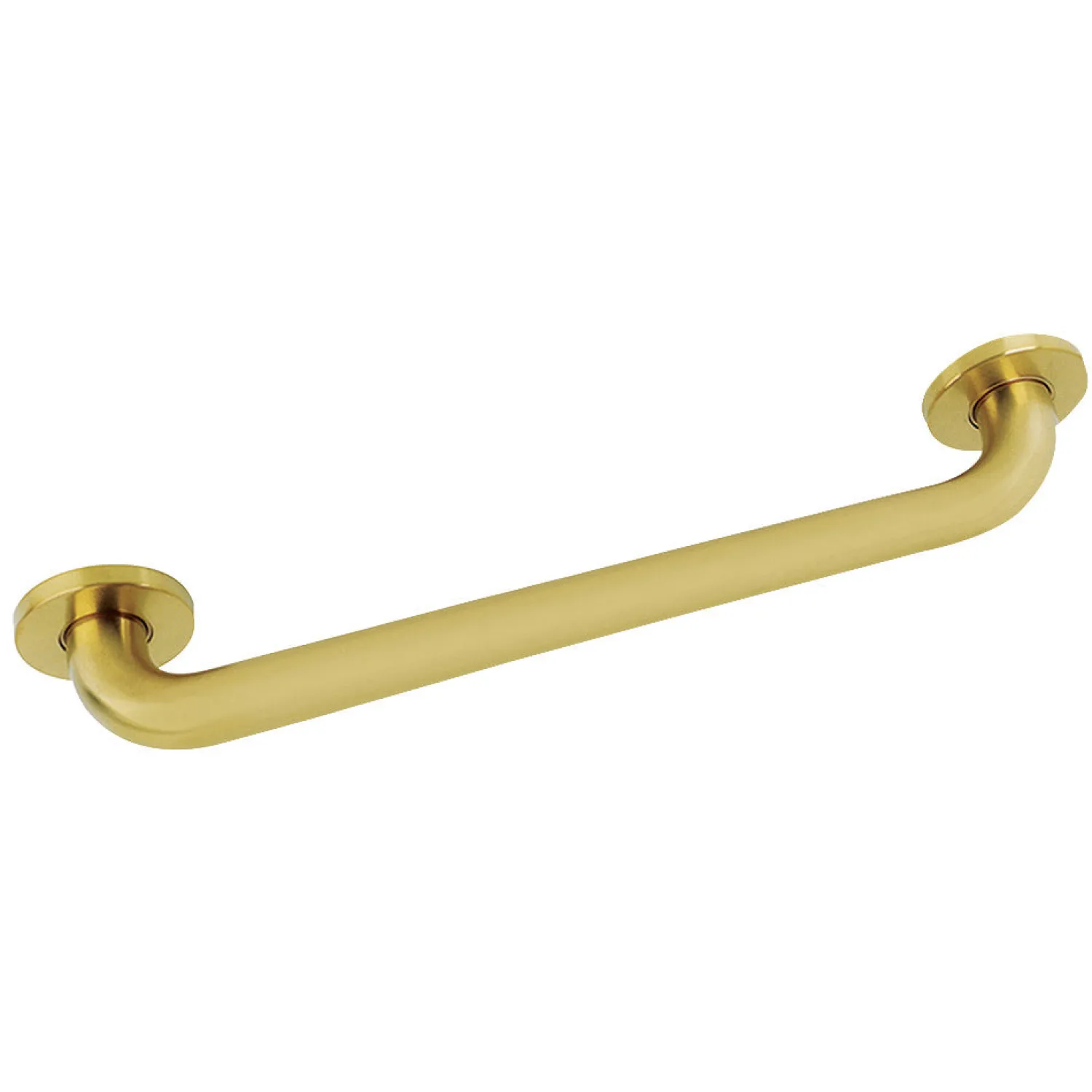 Clearance Silver Sage 16" Brass ADA Grab Bar in Brushed Brass Grab Bars