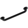 Outlet Silver Sage 16" Brass ADA Grab Bar in Matte Black Grab Bars