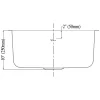 20" Single Bowl 16 Gauge Undermount Stainless Steel Kitchen Sink Stainless Steel Sinks|Single Bowl Sinks