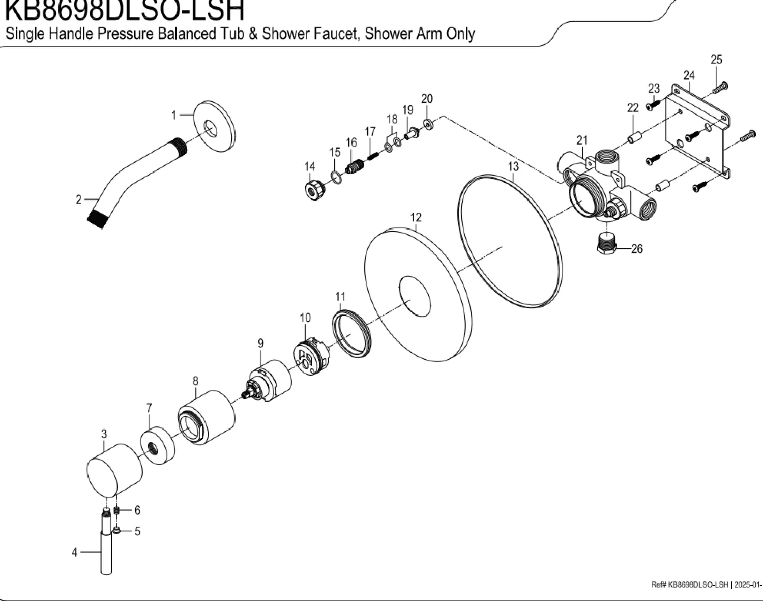 Discount Single-Handle Pressure Balanced Shower Faucet, without Shower Head Shower Heads