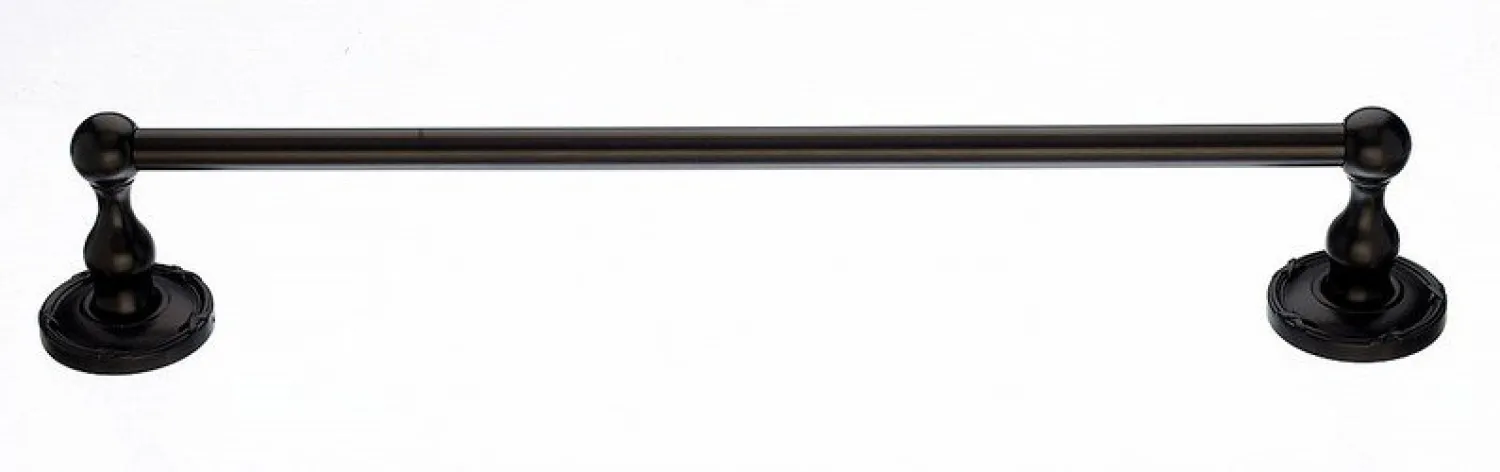Online 18" Single Towel Bar With Ribbon & Reed Detail In Oil Rubbed Bronze Top Knobs|Towel Bars