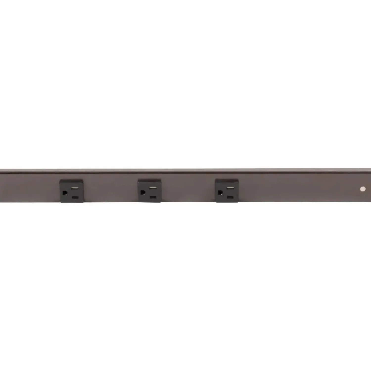 Online Slim Angle Under Cabinet Outlet Power Strip | Bronze Finish Power Strips
