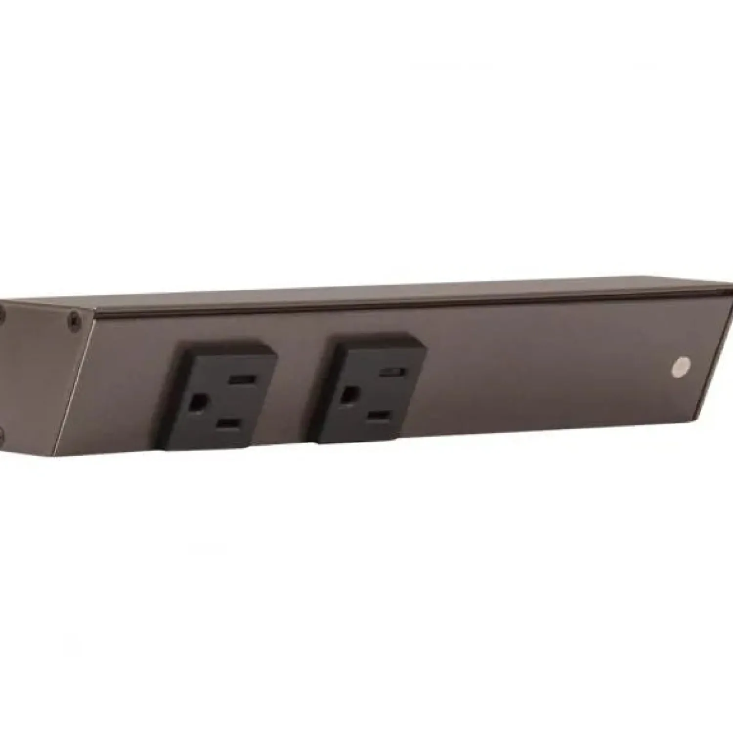 Online Slim Angle Under Cabinet Outlet Power Strip | Bronze Finish Power Strips