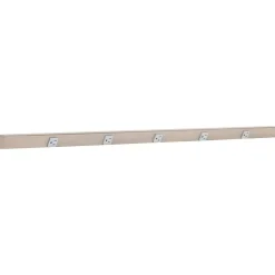 Online Slim Angle Under Cabinet Outlet Power Strip | Satin Nickel Finish Power Strips