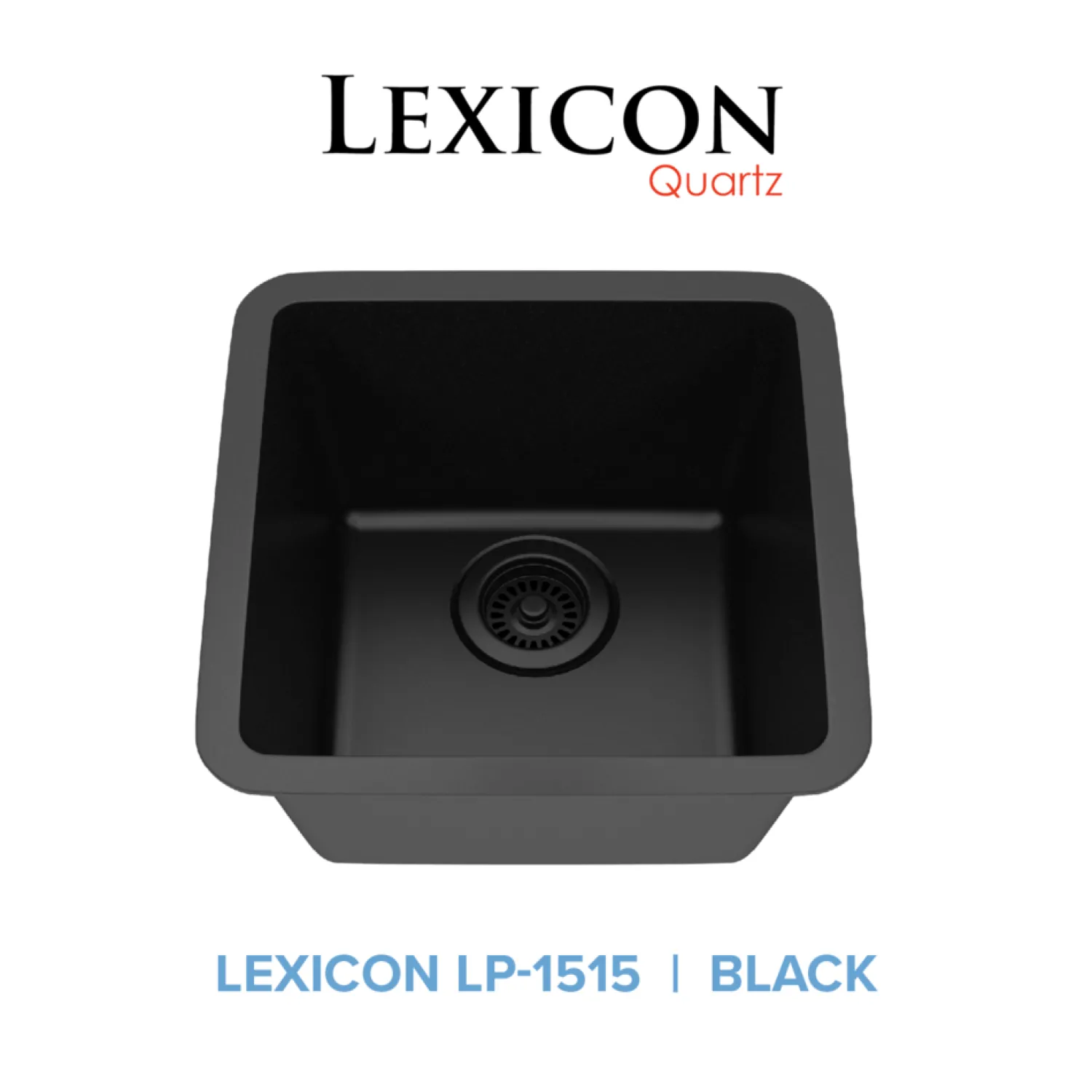 Square Quartz Composite Bar/Prep Sink Single Bowl Sinks|Undermount Sinks