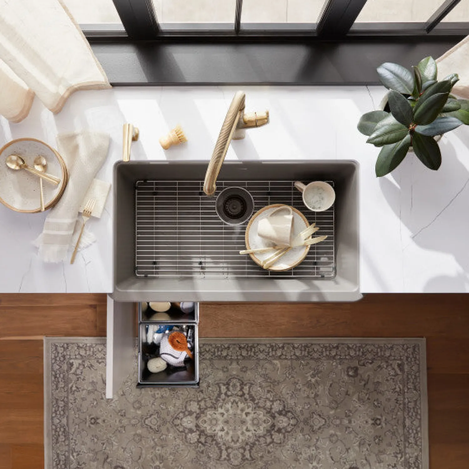 Sale Stainless Steel Bottom Grid for Ikon 33" Sinks Bottom Grids