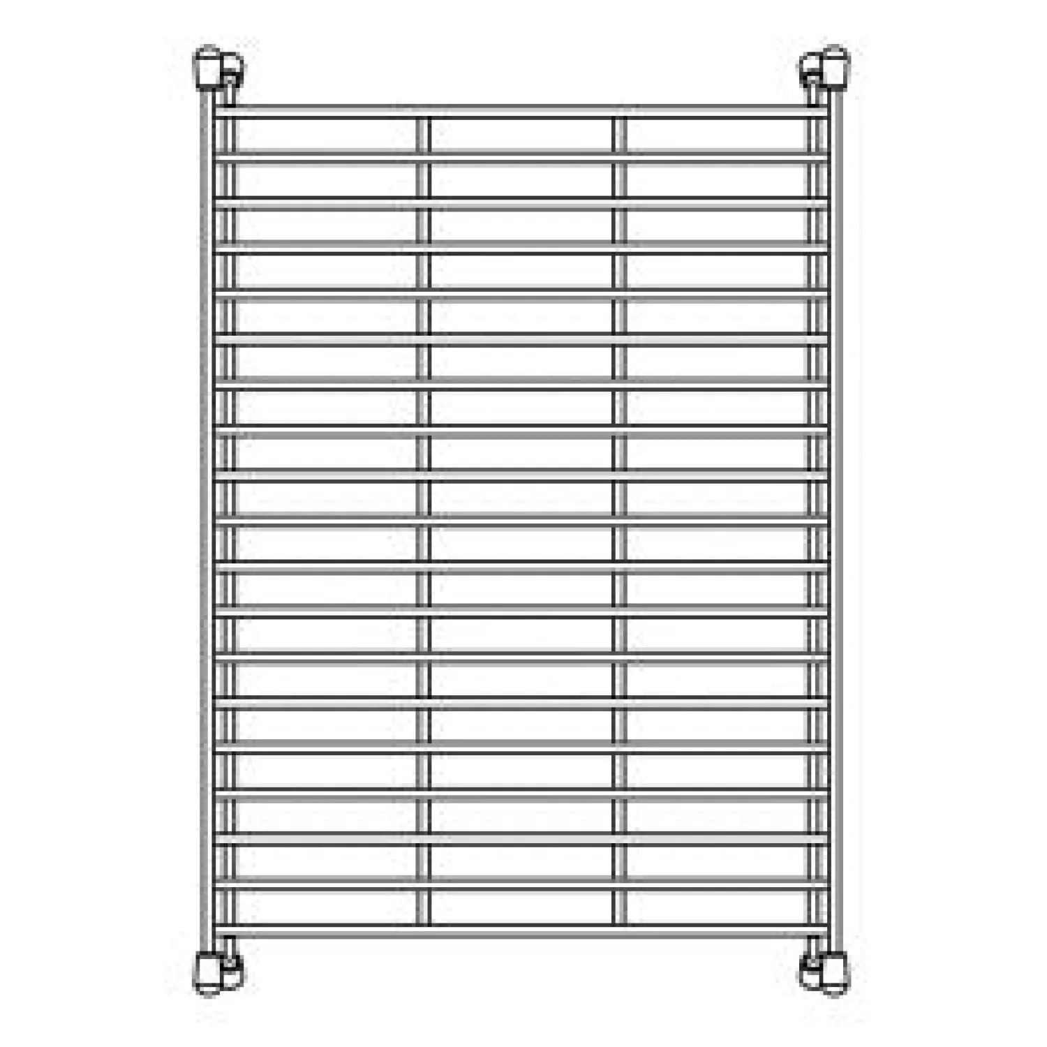 Stainless Steel Floating Grid for Precis 60/40, 50/50, CASCADE, 21", 24" & 27" Sinks Bottom Grids