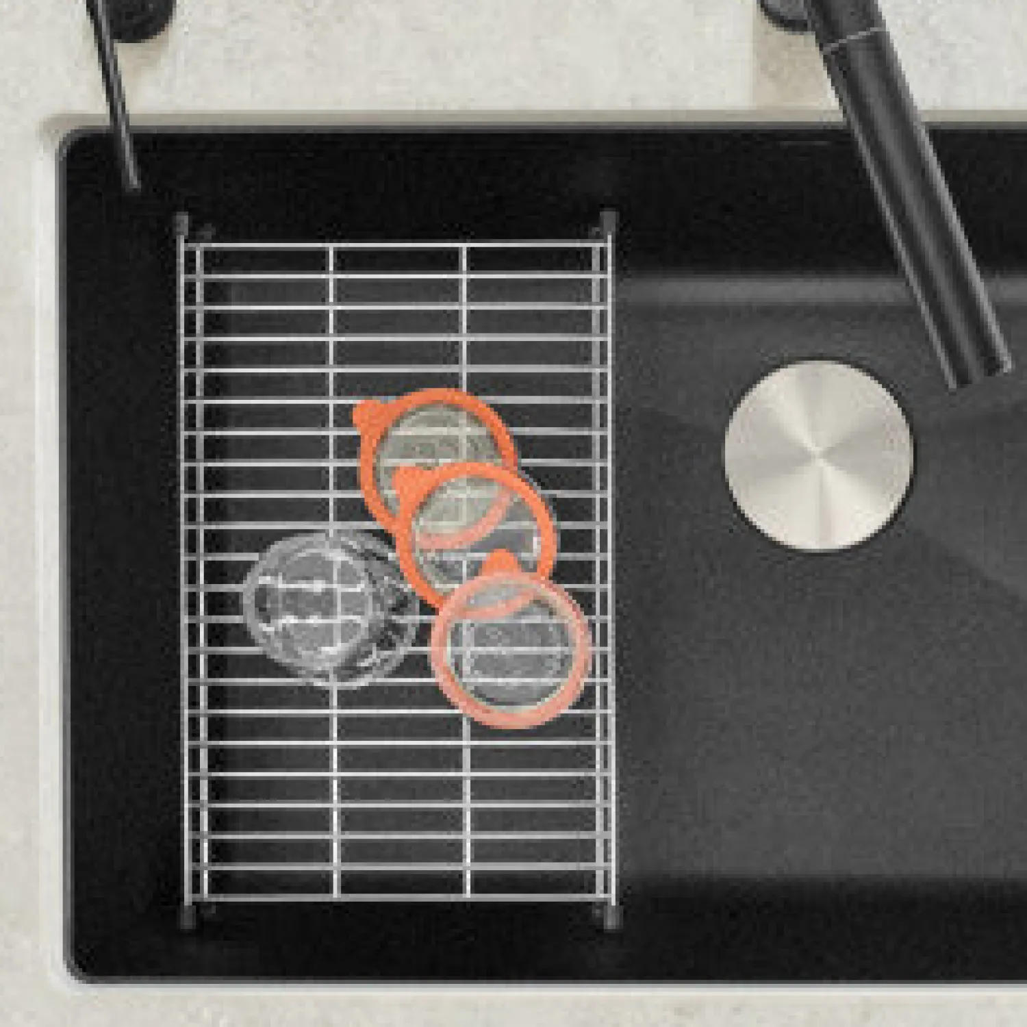 Stainless Steel Floating Grid for Precis 60/40, 50/50, CASCADE, 21", 24" & 27" Sinks Bottom Grids