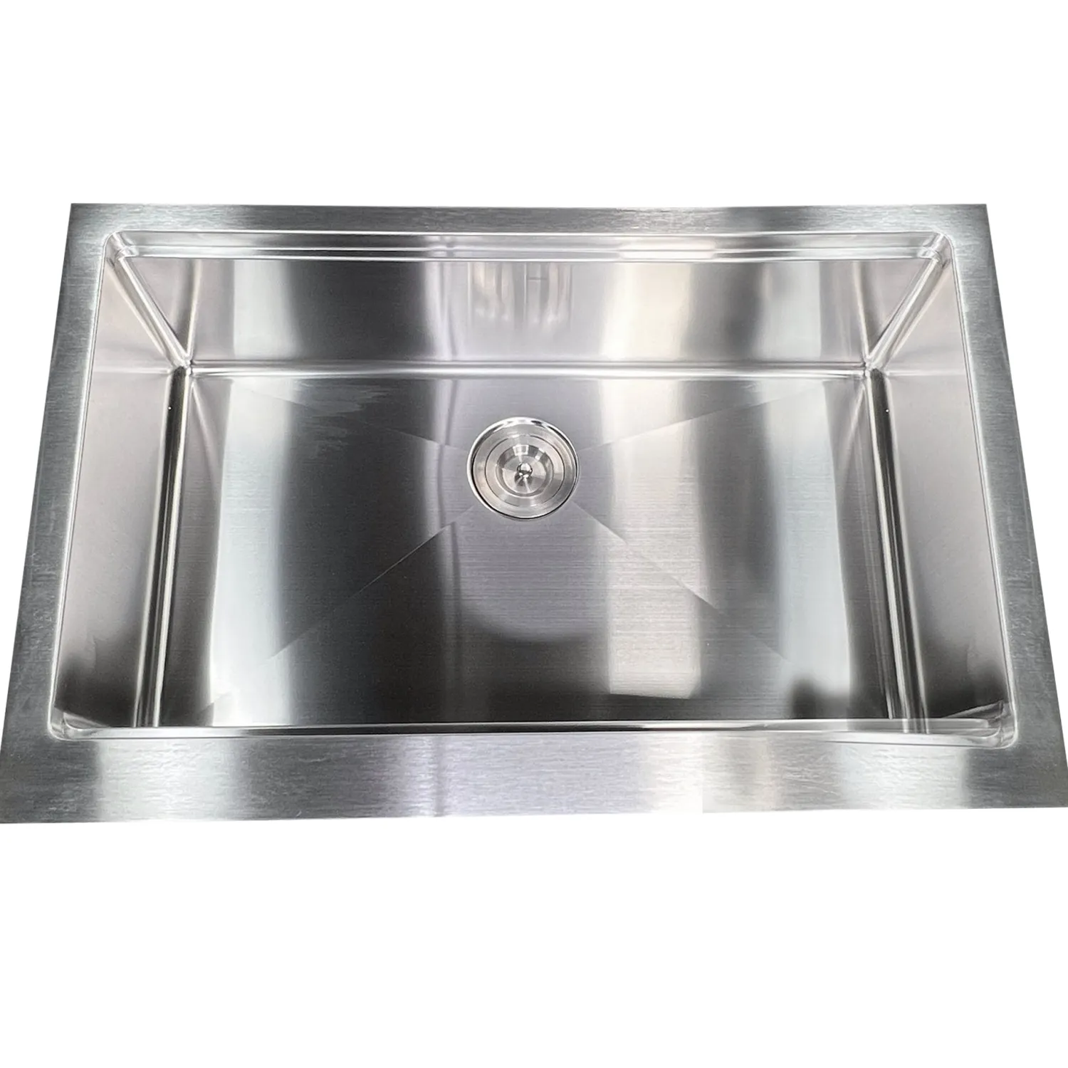 Online 33" Stainless Steel Workstation Farmhouse Kitchen Sink Stainless Steel Sinks|Apron Front / Farmhouse Sinks