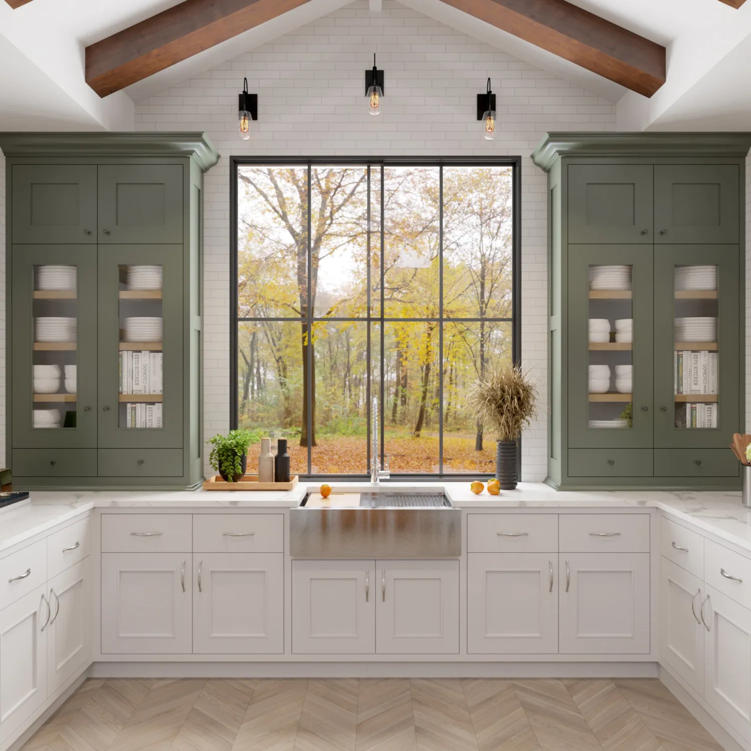 Online 33" Stainless Steel Workstation Farmhouse Kitchen Sink Stainless Steel Sinks|Apron Front / Farmhouse Sinks