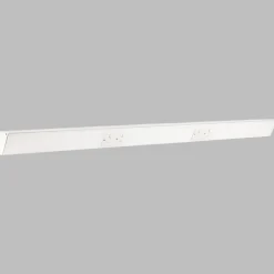 Outlet Tamper Resistant Angle Under Cabinet Outlet Power Strip | White Finish Power Strips