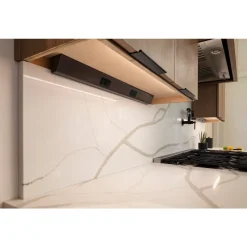 Best Tamper Resistant Angle Under Cabinet Outlet Power Strip | Bronze Finish Power Strips