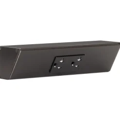 Outlet Tamper Resistant Angle Under Cabinet Outlet Power Strip | Black Finish Power Strips