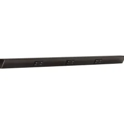 Outlet Tamper Resistant Angle Under Cabinet Outlet Power Strip | Black Finish Power Strips