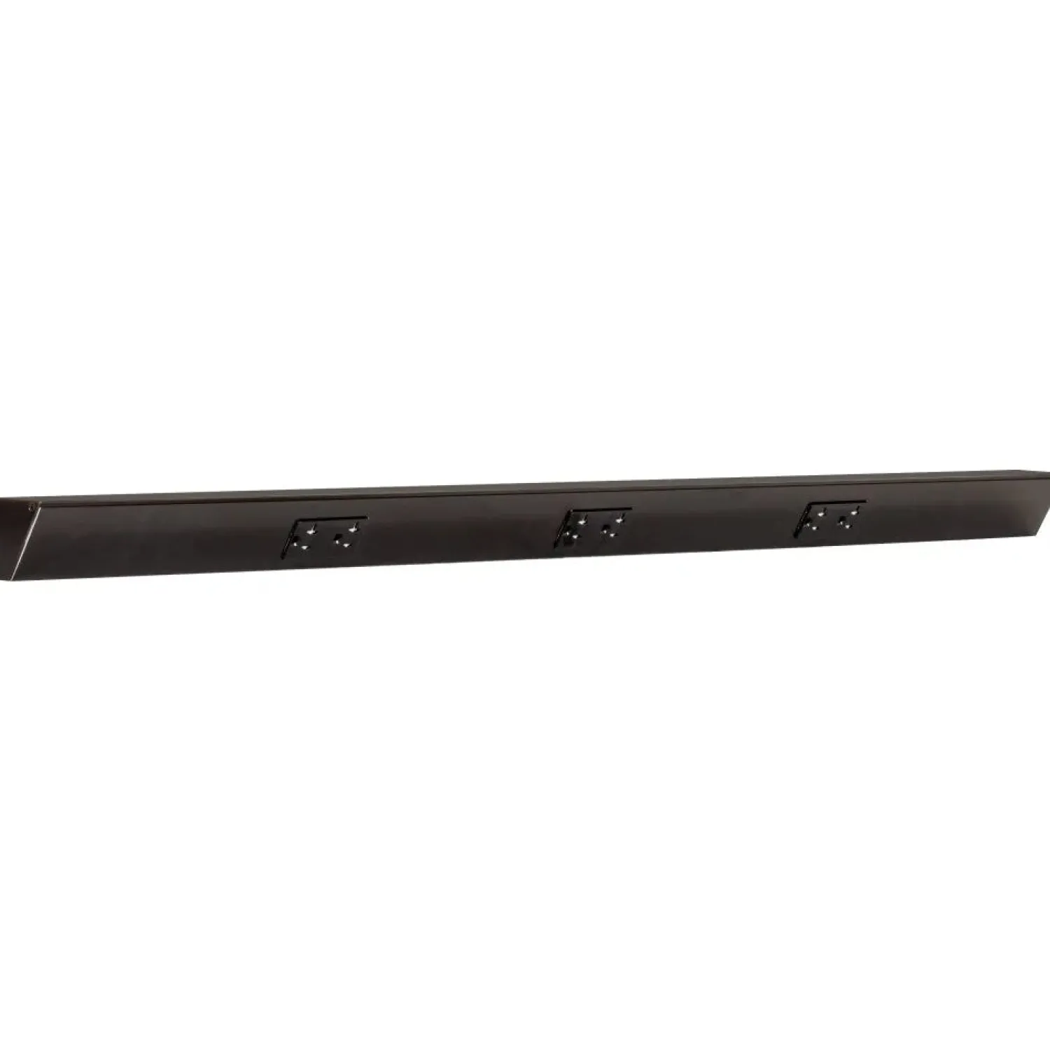 Outlet Tamper Resistant Angle Under Cabinet Outlet Power Strip | Black Finish Power Strips