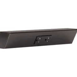 Outlet Tamper Resistant Angle Under Cabinet Outlet Power Strip | Black Finish Power Strips