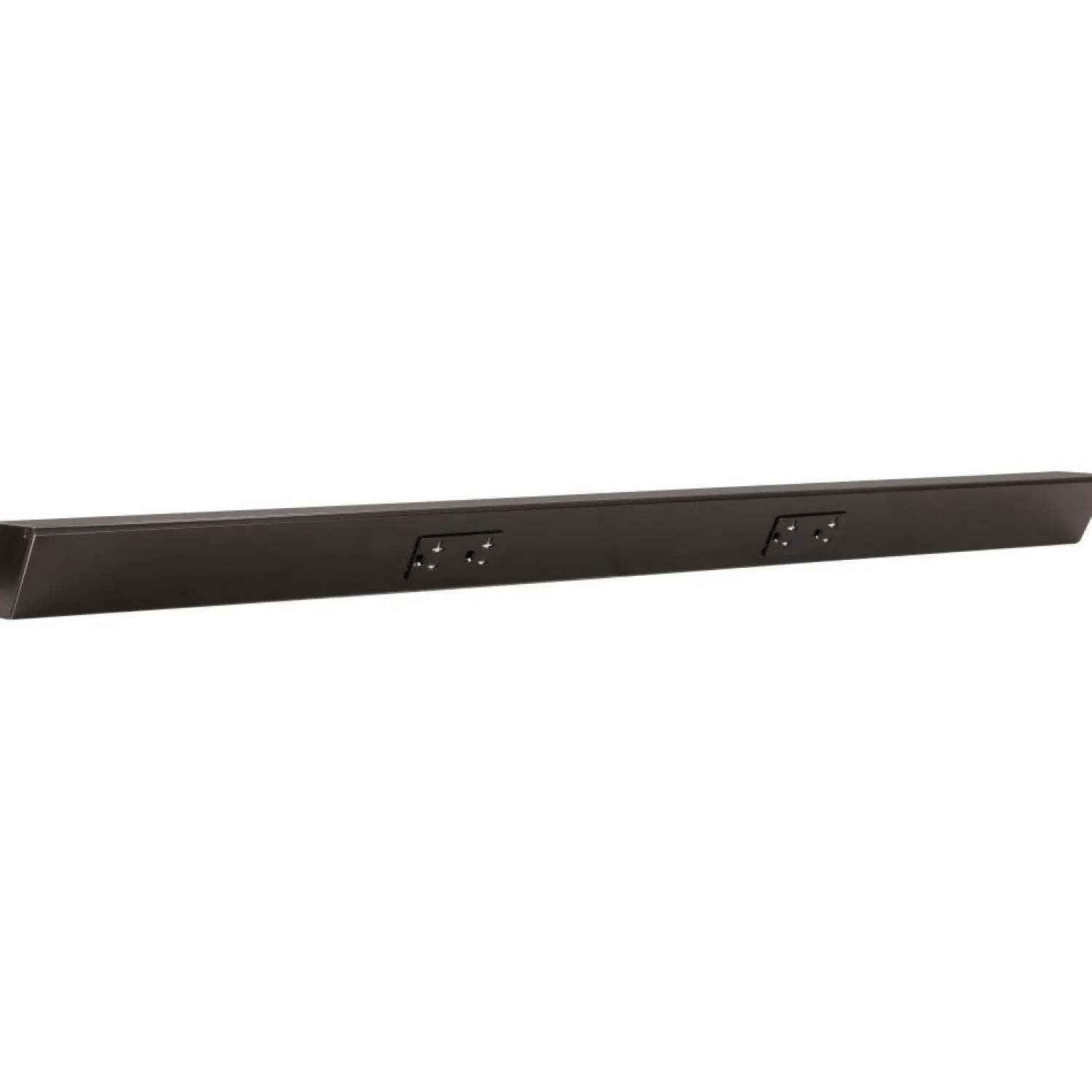 Outlet Tamper Resistant Angle Under Cabinet Outlet Power Strip | Black Finish Power Strips