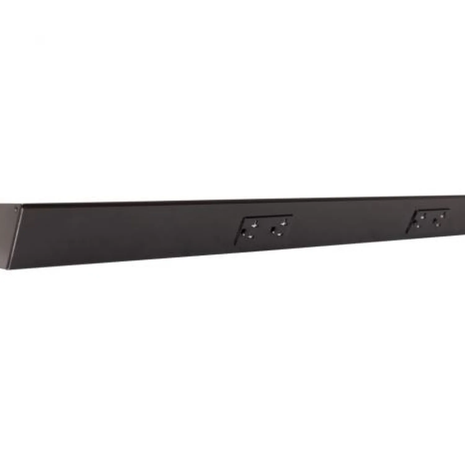Outlet Tamper Resistant Angle Under Cabinet Outlet Power Strip | Black Finish Power Strips