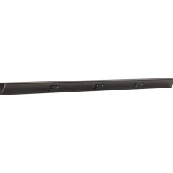 Outlet Tamper Resistant Angle Under Cabinet Outlet Power Strip | Black Finish Power Strips