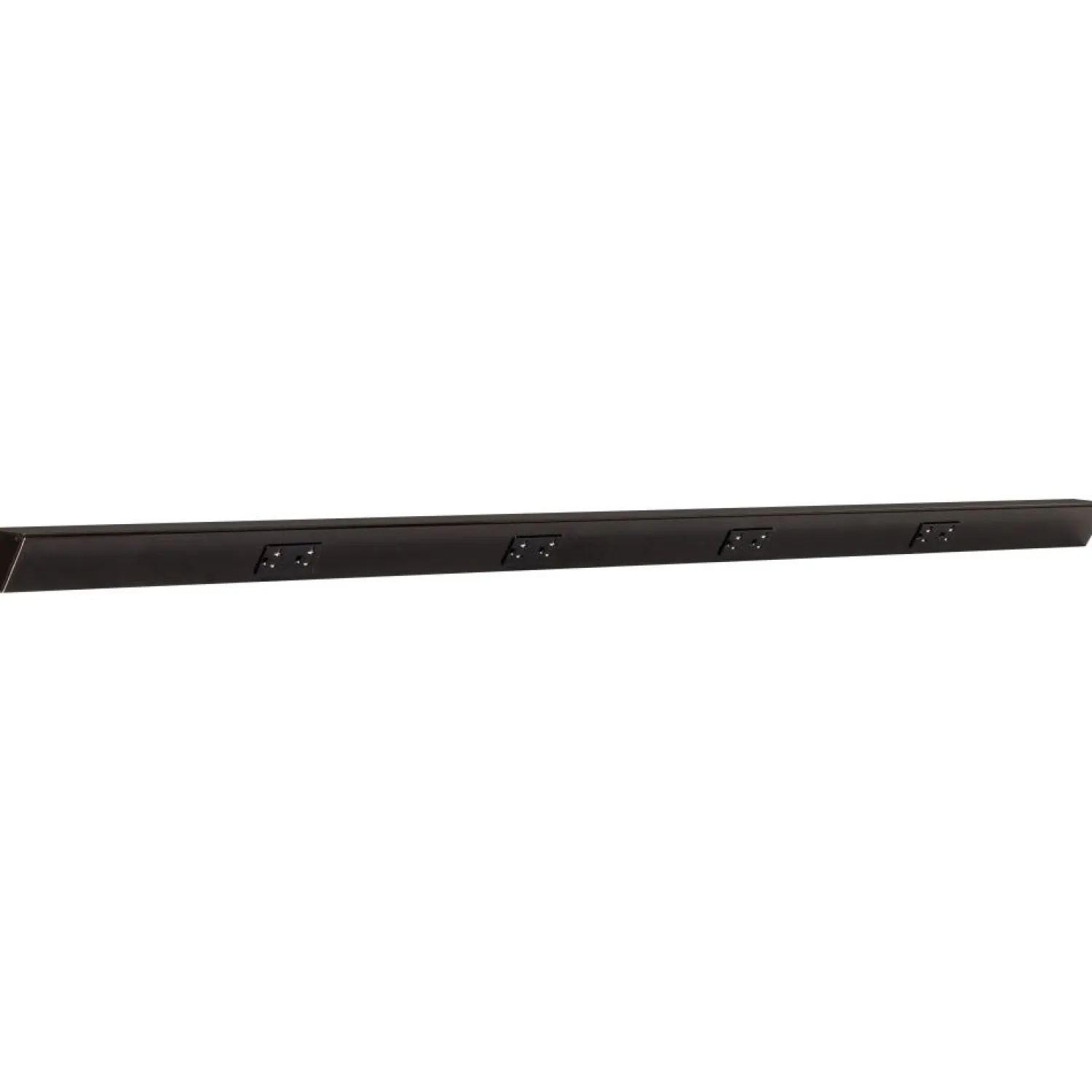 Outlet Tamper Resistant Angle Under Cabinet Outlet Power Strip | Black Finish Power Strips