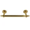 Clearance Templeton 12" Brass Decorative Grab Bar in Brushed Brass Grab Bars