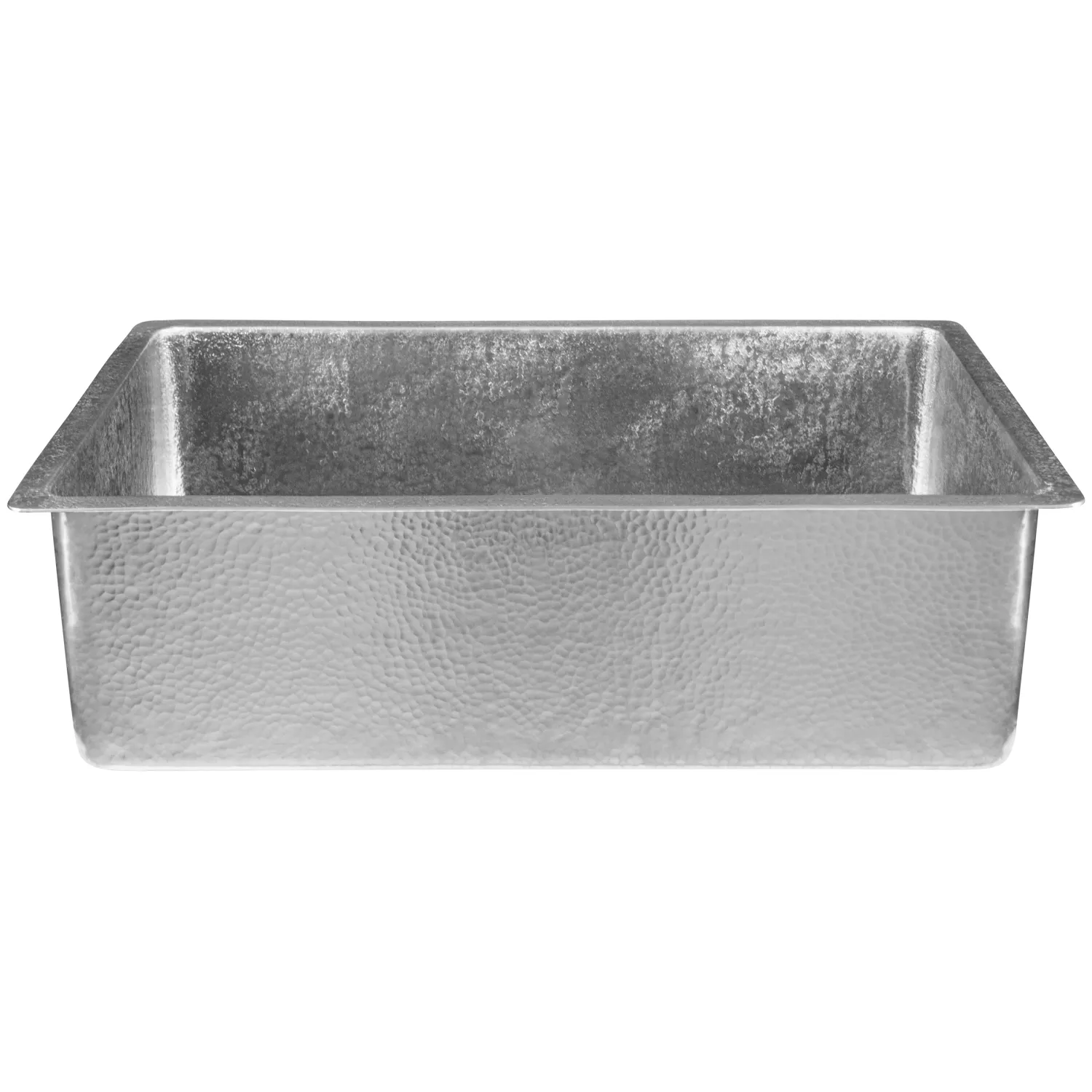 Hot 33" Terra Firma Single Bowl Thick Nickel Plated Undermount Sink Undermount Sinks