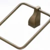 Topknobs AQ5BB Towel Ring in Brushed Bronze Top Knobs|Towel Rings