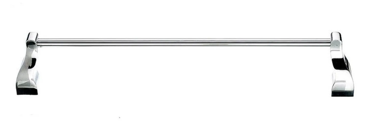 Clearance Topknobs AQ6PC 18" Single Towel Bar in Polished Chrome Top Knobs|Chrome Hardware